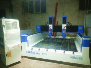 南平邵武HW1825双头重型石材雕刻机